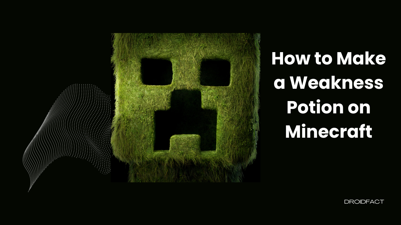 How to Make a Weakness Potion on Minecraft